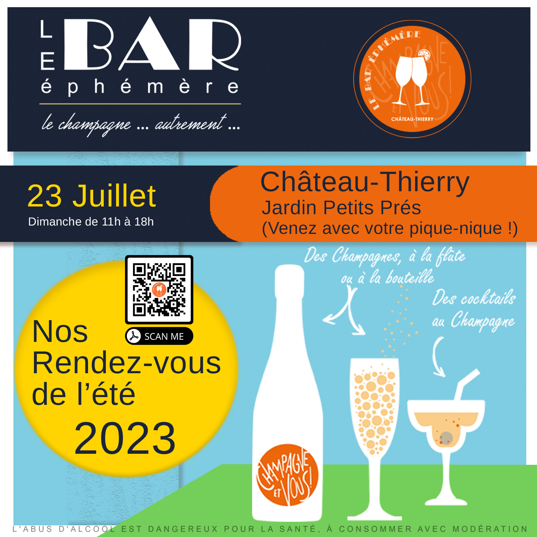 Bar Ephémère été 2023 ChâteauThierry