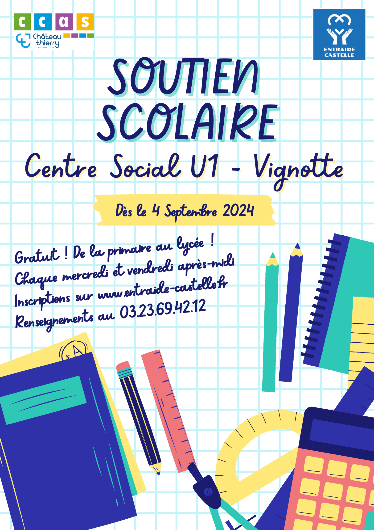 Soutien scolaire | Château-Thierry