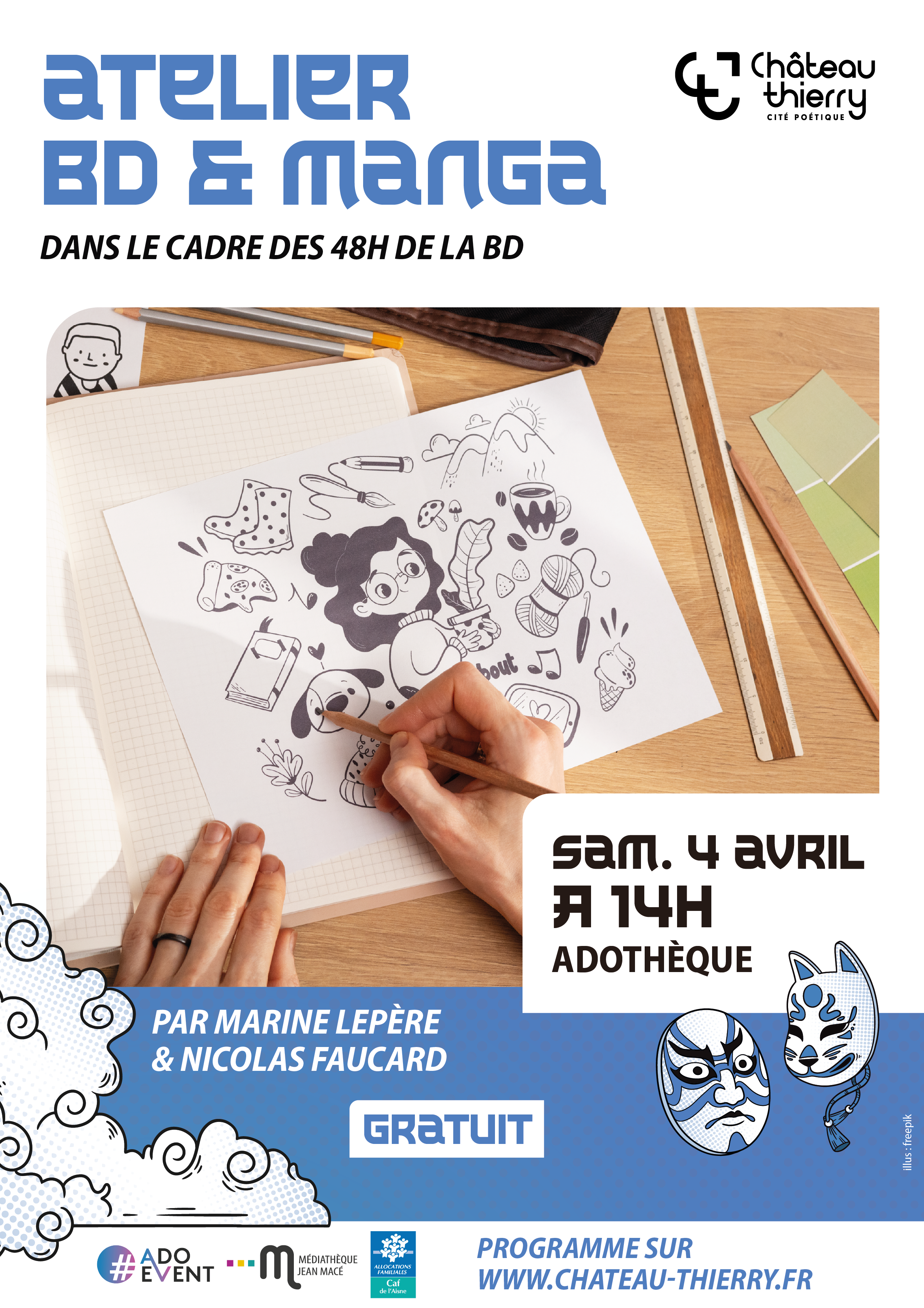 Atelier BD & Manga | Château-Thierry