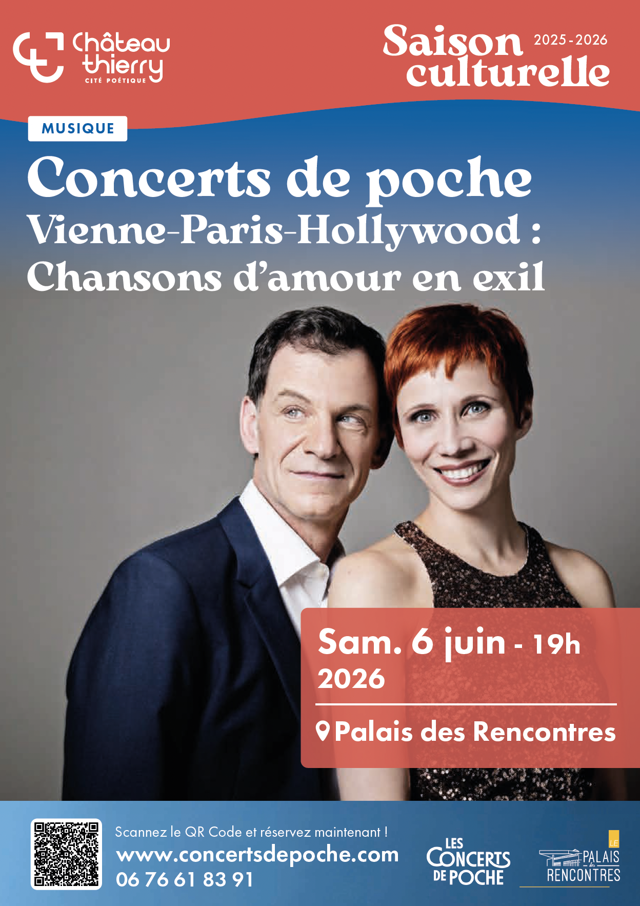 Concerts de poche Vienne-Paris-Hollywood : Chansons d’amour en exil