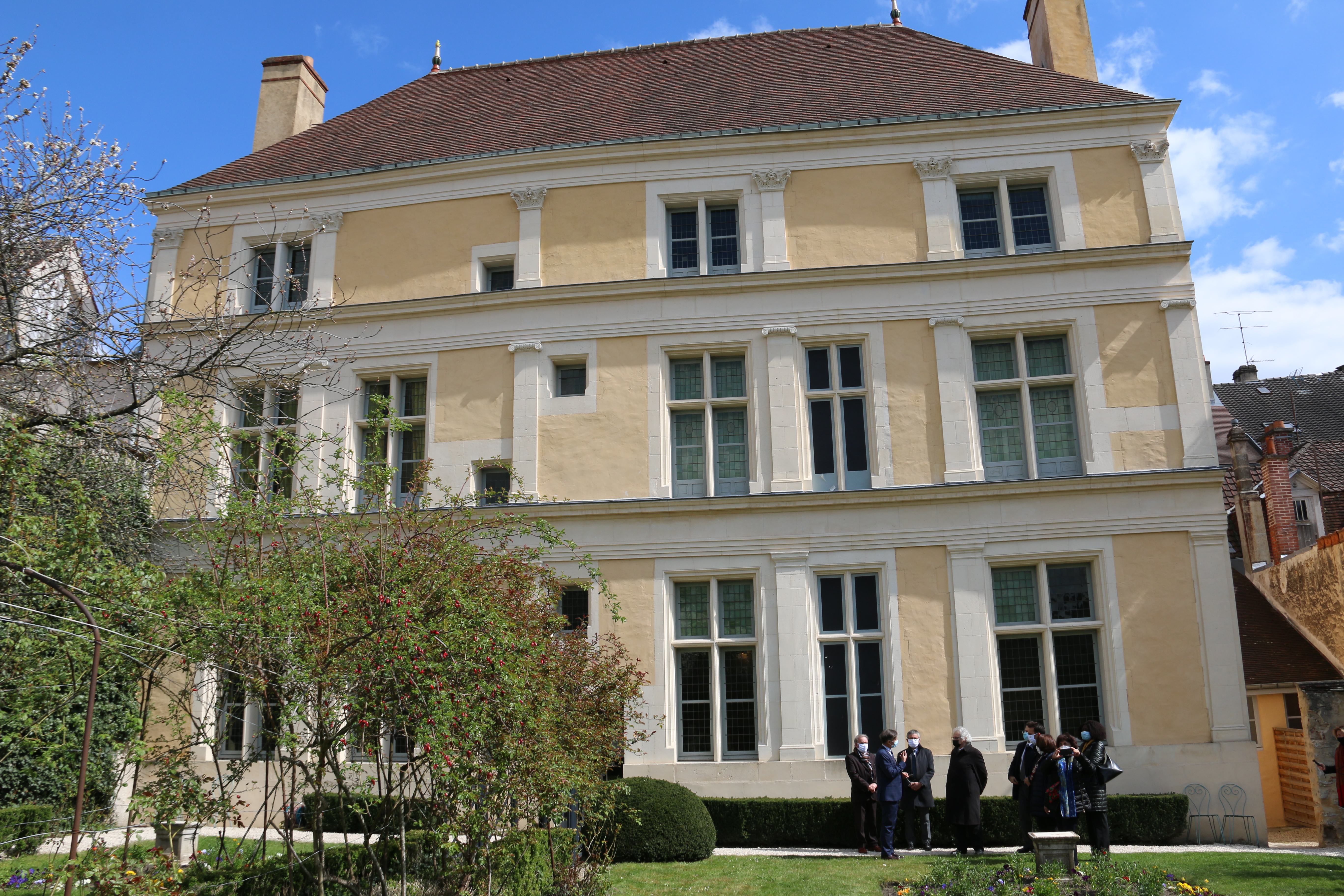 musée Jean de La Fontaine coté jardin