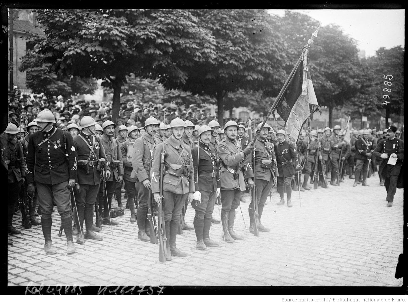 Drapeau des chasseurs à pieds