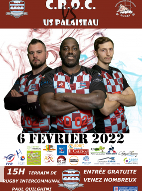 Rugby - CROC vs US Palaiseau
