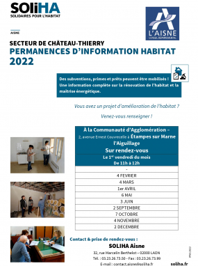 Permanences d'information sur l'habitat