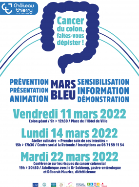 Mars bleu, un mois dédié à la prévention et au dépistage du cancer colorectal 