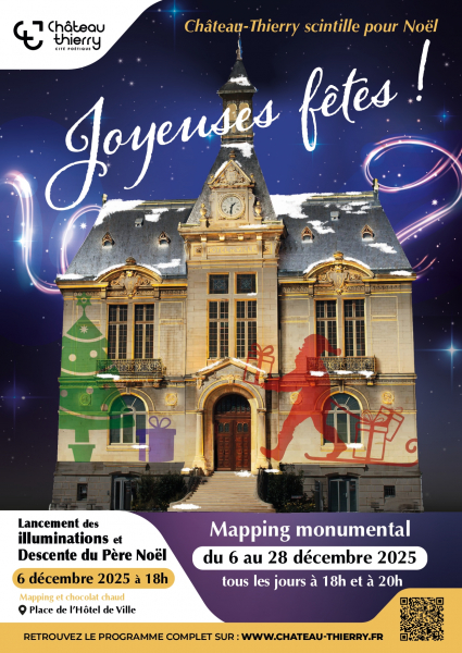 🎄 Joyeuses fêtes à Château-Thierry !