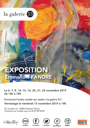 Exposition Emmanuel Fandre