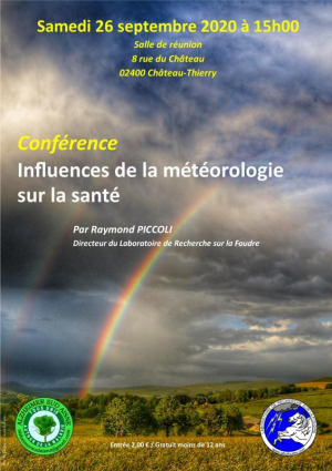 Conférence : "Les influences de la météorologie sur la santé"