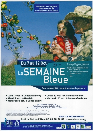 Marche bleue - La semaine bleue