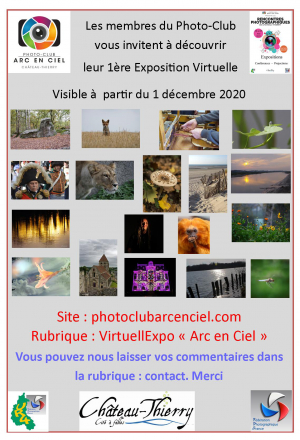 Exposition virtuelle du Photo-Club Arc en Ciel