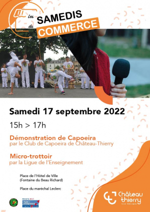  Démonstrations de Capoeira & micro-trottoir