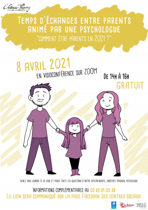 Temps d'échange entre parents - "Comment être parents en 2021 ?"