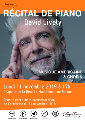 David Lively : Récital de piano