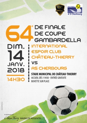 64ème de finale de coupe Gambardella