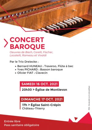 Concert baroque par le Trio Dreiecke