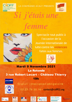 Théâtre-débat : Si j'étais une femme