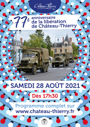 77e anniversaire de la libération de Château-Thierry