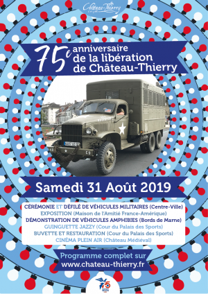 75ème anniversaire de la libération de Château-Thierry