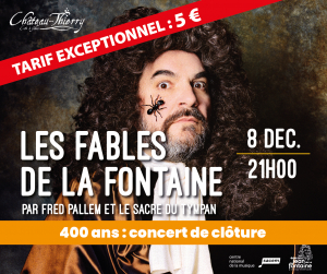 Les Fables de La Fontaine par Fred Pallem et le Sacre du Tympan