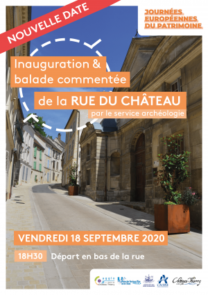 Inauguration et balade commentée de la rue du Château