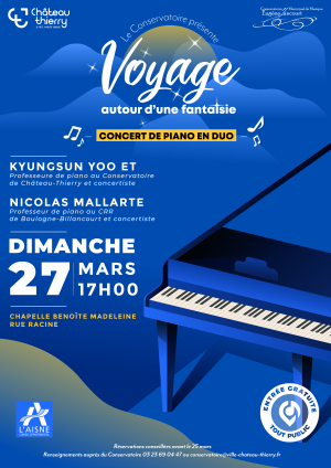 Concert de piano - Voyage autour d'une fantaisie