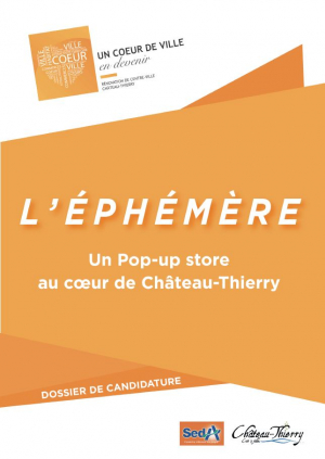 L'éphémère : un pop-up store au cœur de Château-Thierry