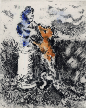 Chagall, illustration des fables