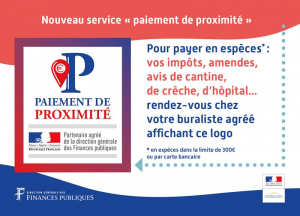 Nouveau service de paiement de proximité