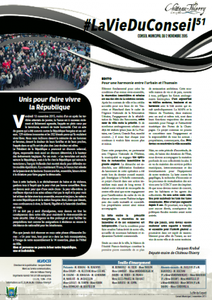 Couverture La vie du conseil n° 51