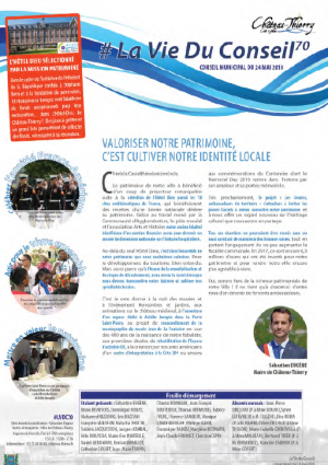 La Vie du Conseil n°70