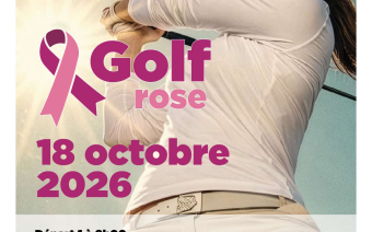 Affiche golf rose 2026 Affiche golf rose 2026
