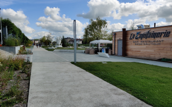 Inauguration des aménagements de bord de Marne