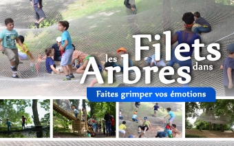 Les filets dans les arbres