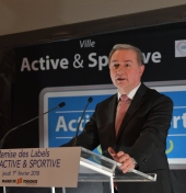 Remise des labels "Ville active et sportive" © B. Aïach