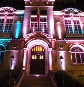 Hôtel de Ville illuminé