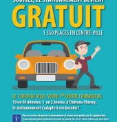 Stationnement gratuit réglementé 